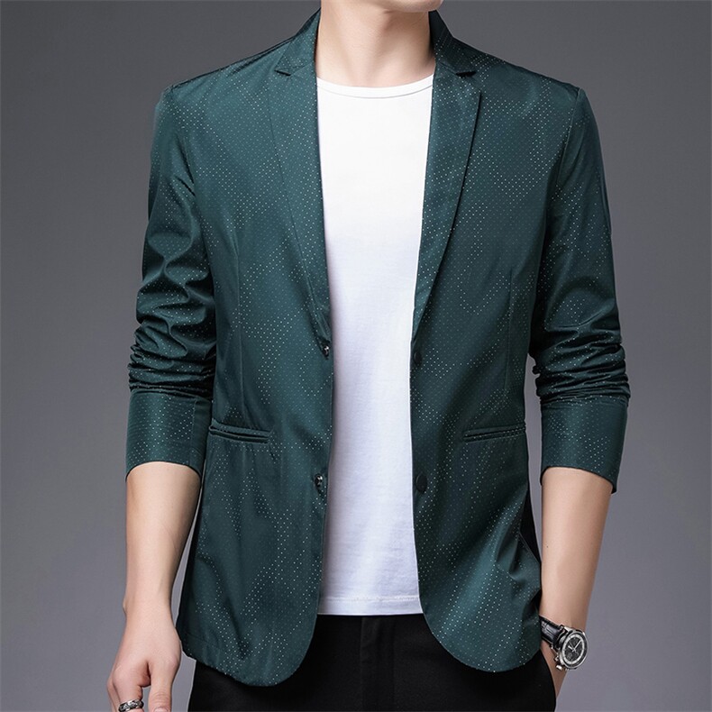 QJP1960钱塘2020-2春秋薄款时尚休闲中青年男士简约百搭西服P147,男装西服,钱塘207-2