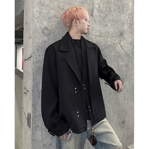 1506/QX20-20/P73韩系假两件小西服外套,男装西服,星座1506