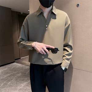 足货社会小伙店主风男潮长袖衬衣短袖衬衫G8919P58图片