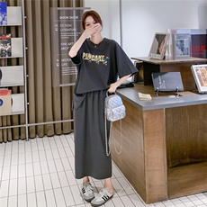 时尚套装运动气质网红上衣小个子时尚夏装女装夏季显瘦洋气时尚，女装套装/套裙，2C095