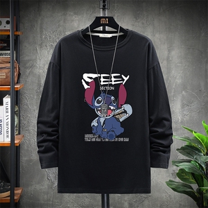 TX3038-P28 纯长袖t恤男大码圆领打底衫体恤 展架图片