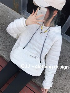 男女图片秋羽绒图片