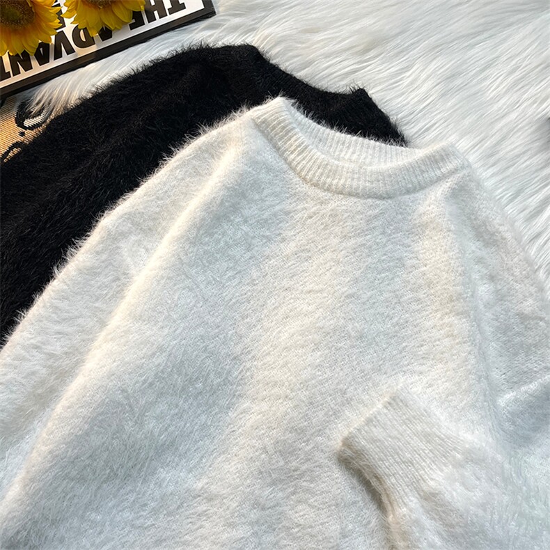 秋冬款男圆领套头毛衣貂毛针织衫毛线衣M232P50,男装针织衫/毛衣,星座1013-1