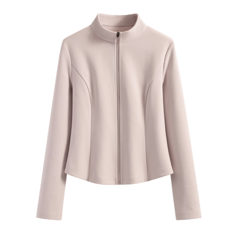 夏季简约修身百搭女款速干防晒立领开衫长袖，女装防晒衣，初己品牌服饰全品类供货