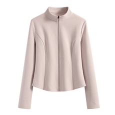 夏季简约修身百搭女款速干防晒立领开衫长袖，女装防晒衣，初己品牌服饰全品类供货