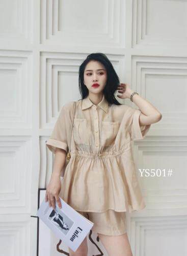 天丝套装裤，女装职业装，YO\VLF雅洛菲