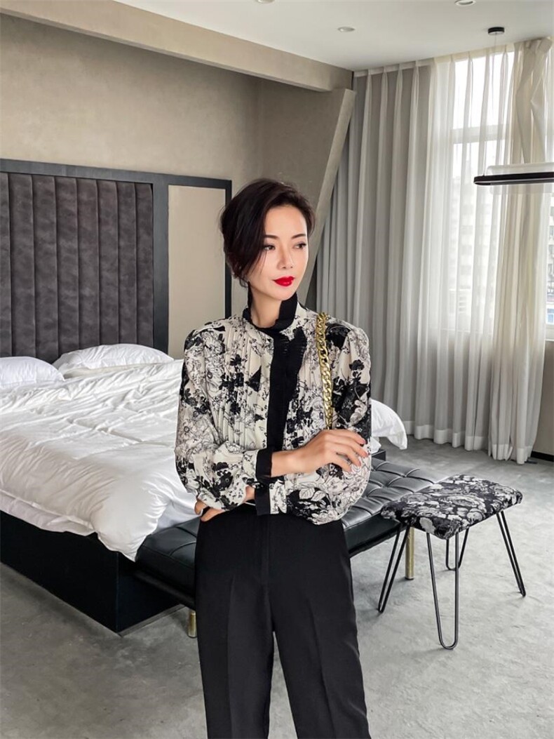 花边领子衬衣，其它，M&G