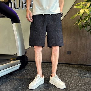 社会小伙夏季男士潮牌休闲短裤时尚百搭大口袋5分裤C208-6808-P38图片