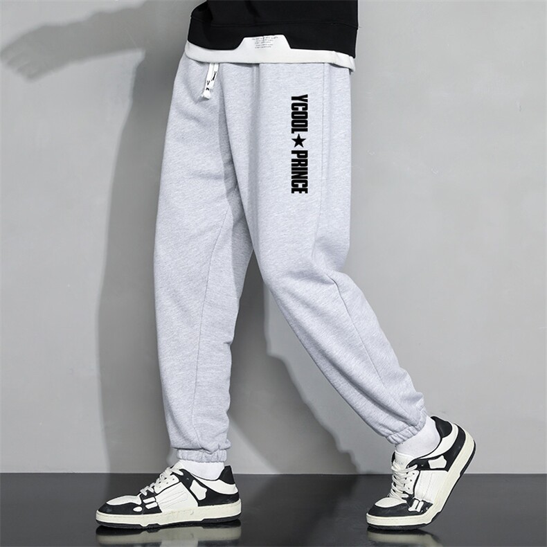 休闲裤男22秋冬新款舒适百搭运动裤潮牌修身工装裤学生卫裤Z905，男装休闲裤，星座815-2