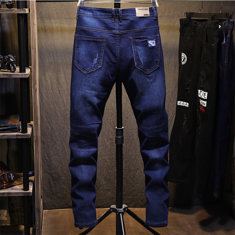 714-3冬春天高端精品新款日系男长男牛仔裤S,男装牛仔裤,星座1404-3