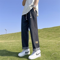 牛仔裤男秋季潮大码休闲裤子高街N747P45，男装牛仔裤，星座1116-2