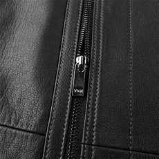 DLSN28162秋冬新款男士海宁皮衣翻领英伦风风衣牛皮皮衣男，男装风衣，电商B360