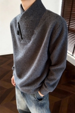 (有原版亮片)美式条纹交叉V领卫衣XZ514-2-HWY70-常规P25加绒P30，男装卫衣，星座514-2(原B239)