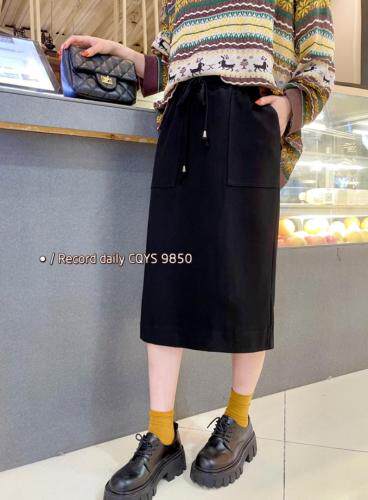 【现货】秋季补单针织半裙，女装半身裙，淳·清衣社