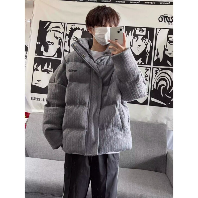 1506-1/MM281/P64美式复古立领棉服冬季韩版宽松保暖棉衣情侣,男装棉衣,星座1506-1