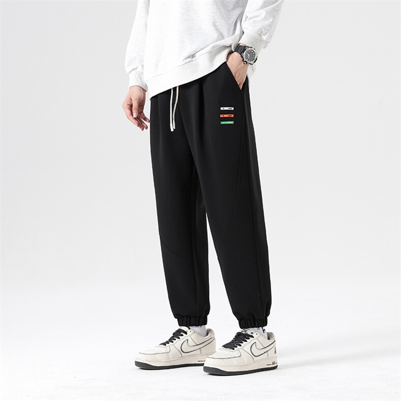 2305/P40新款休闲裤男美式大码宽松潮男百搭长裤子卫裤男M-8XL,男装休闲裤,星座1204