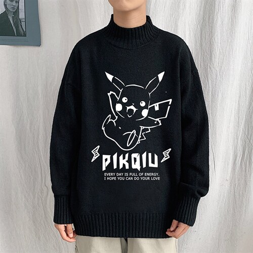 M18078-P45加绒款-P65半高领毛衣男士大码针织衫男毛线衣男,男装针织衫/毛衣,电商A040