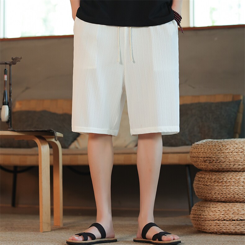 2025夏季新款男装风休闲短裤针织提花透气五分裤DK101-P35，男装牛仔裤，电商B277(原6028)