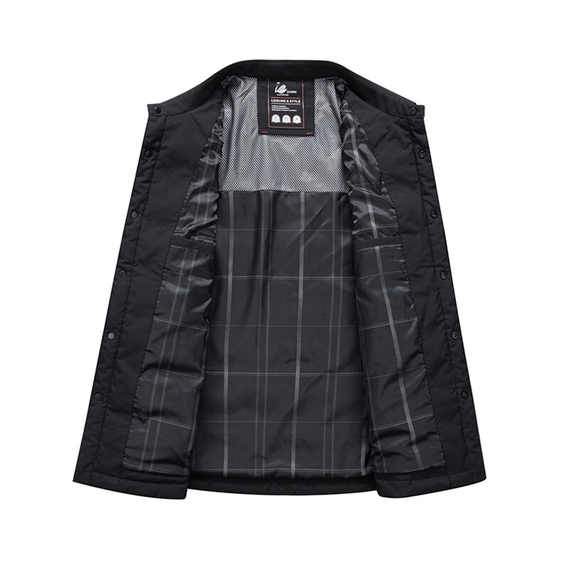 轻薄羽绒服男士2024冬季新款潮牌白鸭绒翻领上衣休闲保暖外套男装,男装羽绒服,电商B212（原钱塘6029）