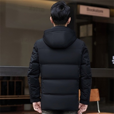 ZMS-M8603新款冬季男士羽绒服可脱卸帽保暖外套修身大衣，男装羽绒服，电商B360