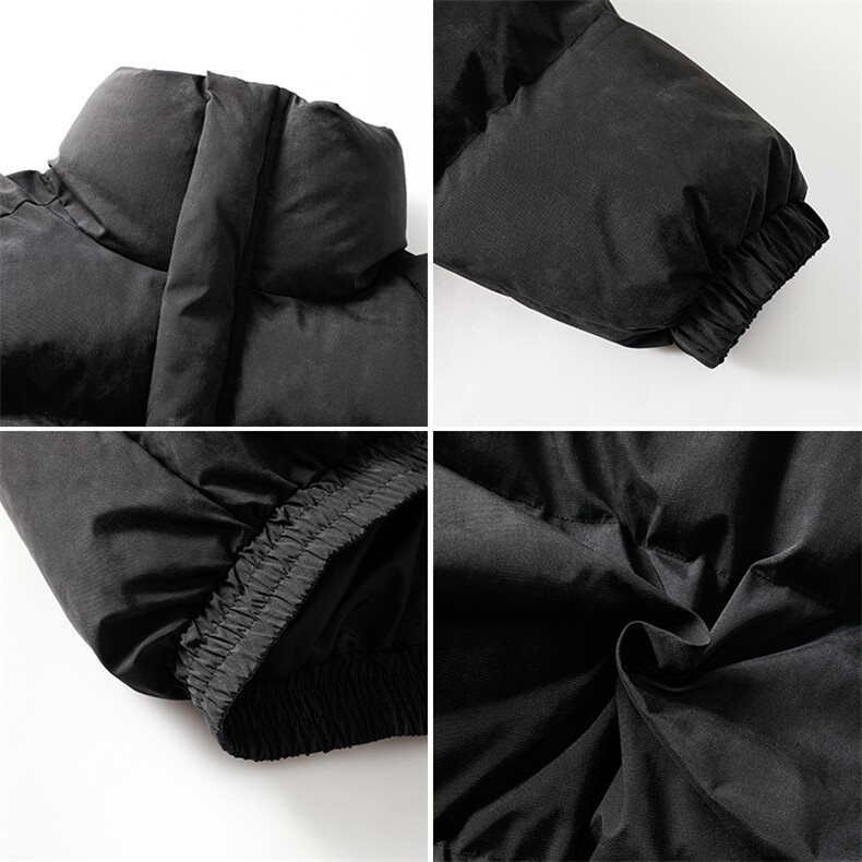 美式复古扎染纯色立领棉服加厚宽松面包服男5D3062-TP60不,男装棉衣,电商A102