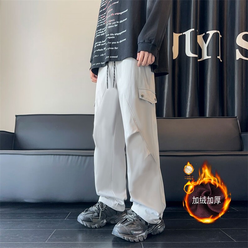 2025秋冬现货加绒加厚冲锋裤M-5XLCK46常规特P-30加绒特P-35，男装休闲裤，电商B325