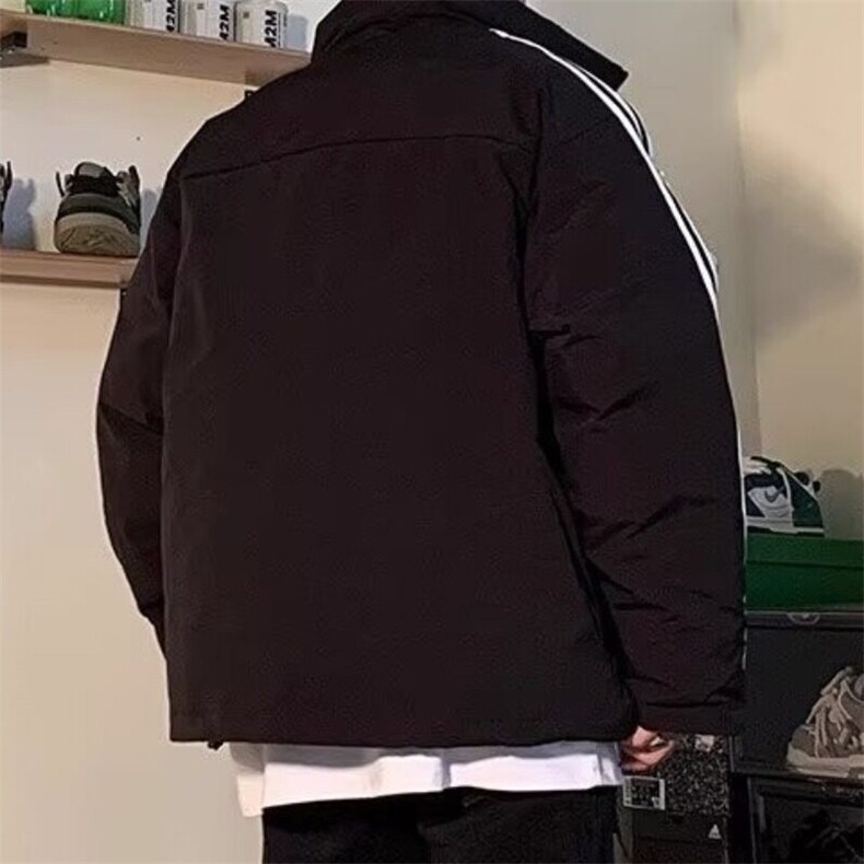 美式复古运动立领棉袄男女款冬季棉服防寒服潮牌情侣外套棉衣,男装棉衣,星座506A