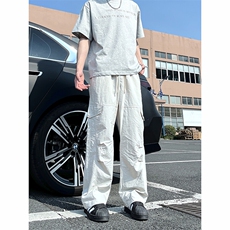A178三防面料2025新款工装裤宽松直筒XK309P45限价78，男装休闲裤，电商A178