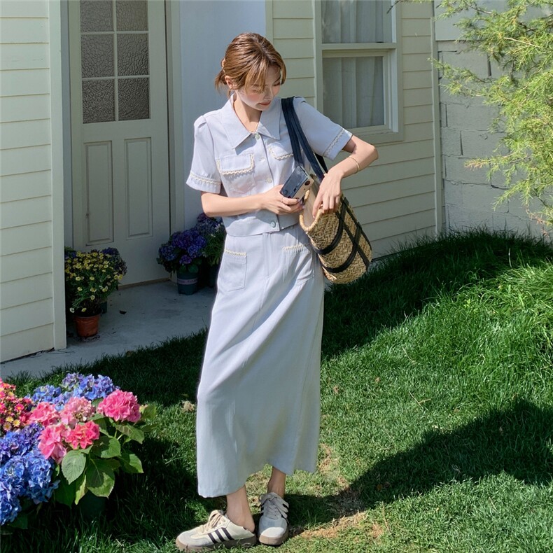 现货！！！套装连衣裙女,女装套装/套裙,素月