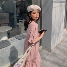 大货已出2020夏新连衣裙（原8605）225-1907（），女装连衣裙，浙宝225