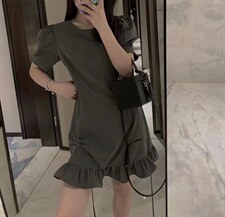 夏季新款鱼尾裙修身显瘦～，其它，UES 优衣社