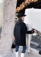 冬季加厚绒高领中长款打底Ｔ，其它，卡琪涩