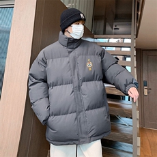 现货抖音得物可供视频冬季三防加厚羽绒棉衣外套面包棉服81158，男装棉衣，电商A486