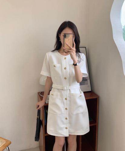 小香风连衣裙，女装连衣裙，Y·Ben悦本