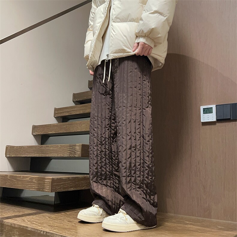 09冬季新款羽绒棉裤休闲裤男女美式加厚裤XZ211-1-K2377-P65,男装棉裤,星座211-1
