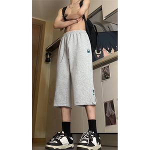 ！夏季男士新款中裤七分裤马裤运动休闲裤QT707-K47-P40图片