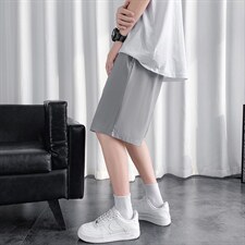 休闲短裤男宽松潮牌运动外穿裤子西装夏薄款沙滩五分裤K1003-P17，男装休闲裤，星座512-4