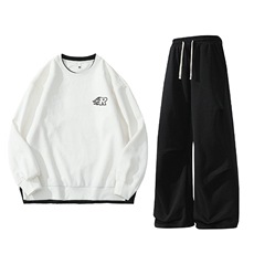 春季新款现货情侣套装男DSA157B-TZ5865-P80，男装休闲套装，电商A157B