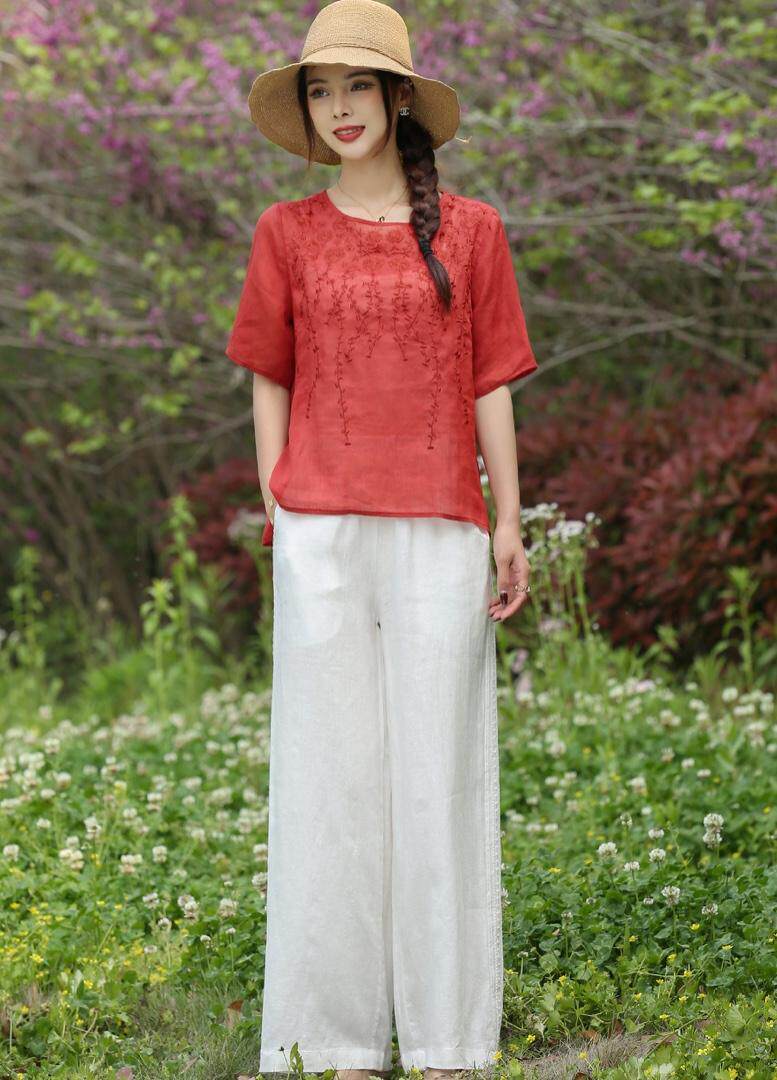 夏季新款苎半裙，上衣，女装半身裙，恋上菲曼