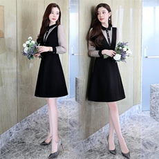 2022春季新款时尚气质优雅连衣裙，女装连衣裙，金典明美