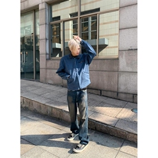 【有货】底特律工装外套男款潮牌高级感拼接夹克JK7704LL-特P68，男装夹克，星座1007（原301D）