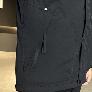 新款男士羽绒服夹克连帽加厚防寒309B-3-81060-P215图片