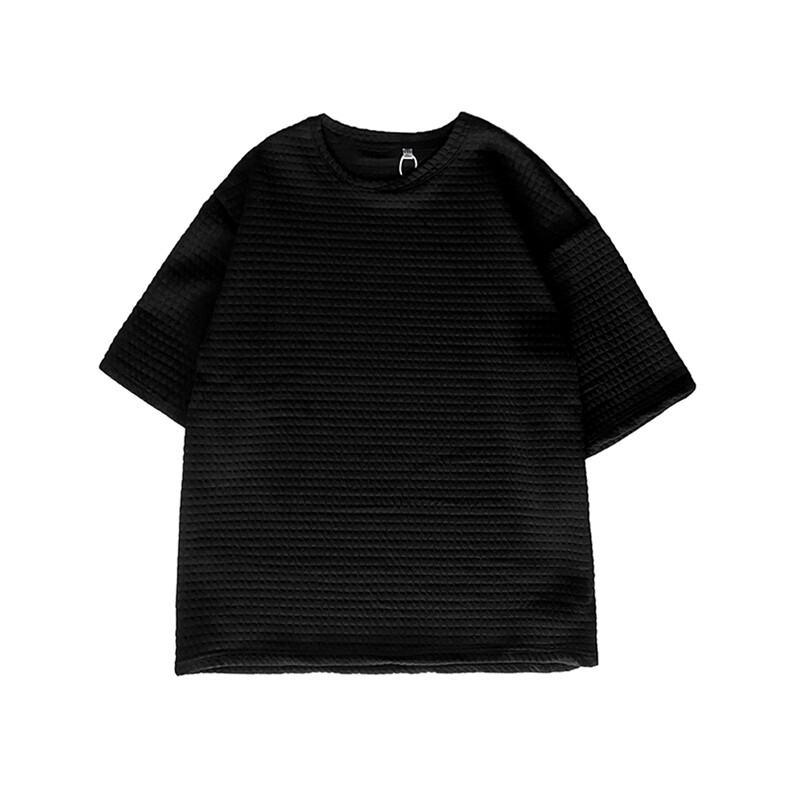 夏季短袖t恤男士韩版潮流华夫格体恤打底衫ins内搭上衣服TX32-P25,男装T恤,星座1008