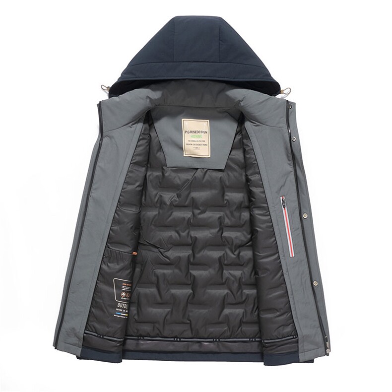 B22441钱塘2020-3白鹅绒90%高端男士羽绒服商务精品P300,男装羽绒服,钱塘207-3