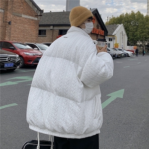 高品质面料直播 超保暖棉服外套宽松情侣棉衣 潮 G1040 P138男图片