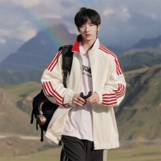 G0126-P65秋季新款日系cityboy拉条立领宽松防水夹克，男装夹克，星座109