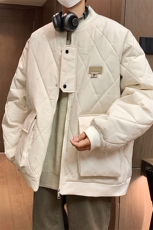 冬季2025新款港风男棉衣棉服青少年情侣装冬装男女外套S273-P118，男装棉衣，电商A233-1