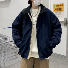美式复古外套男春秋新款设计感小众高街潮牌宽松休闲工装夹克，男装夹克，星座716-2
