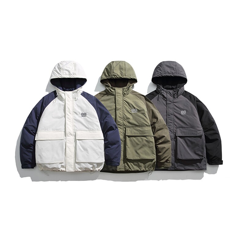 2026冬季新款男日系潮牌白鸭绒三合一羽绒服加厚外套YR22-F259图片