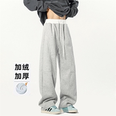 B258-K2673-P55控78加绒65控88休闲裤成分65%棉35%聚酯纤维，男装休闲裤，电商B258